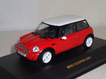 Mini Cooper RHD 2001 - Ixo automodell 1/43